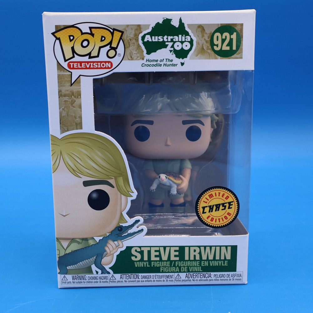 Funko Pop Television Steve Irwin Australia Zoo 921 Limited Edition Chase